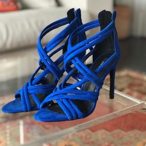 NEW Blue Zara Heels